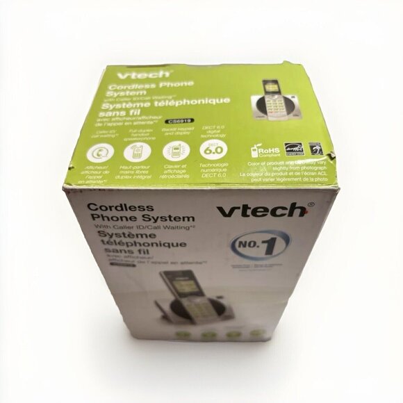 Vtech CS6919 Cordless Phone System with Caller ID and Call Waiting Features - Picture 2 of 10